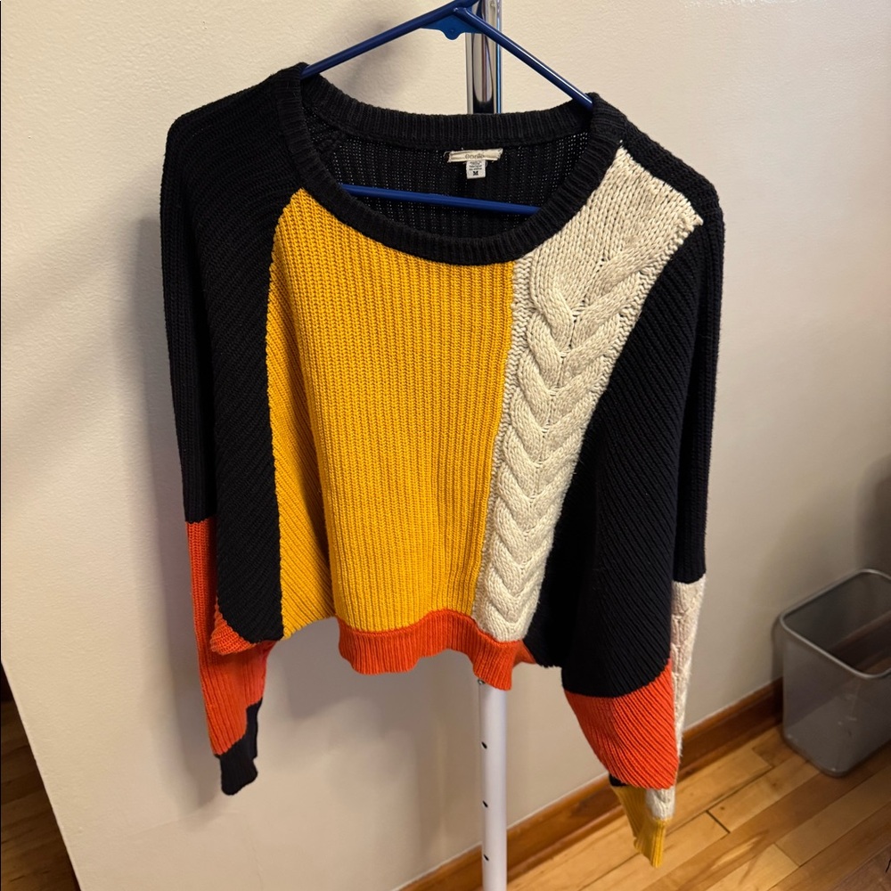 Oversized sweater.